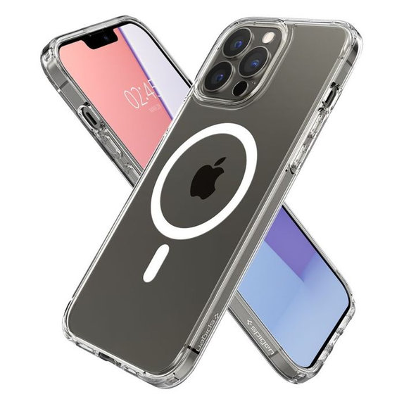 Spigen - Ovitek Ultra Hybrid z MagSafe za iPhone 13 Pro Max, bela