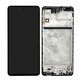Samsung Galaxy M53 5G M536B - LCD zaslon + steklo na dotik + okvir (Black) - GH82-28812A, GH82-28895A Genuine Service Pack