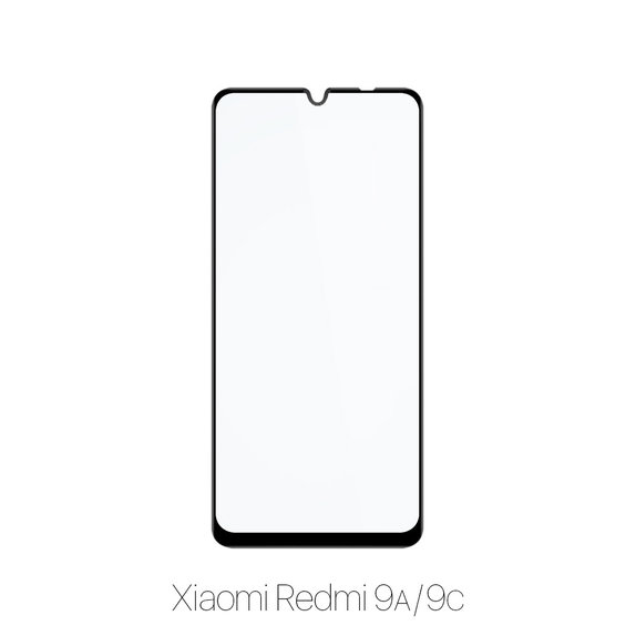 FixPremium FullCover Glass - Kaljeno Steklo za Xiaomi Redmi 9A in 9C
