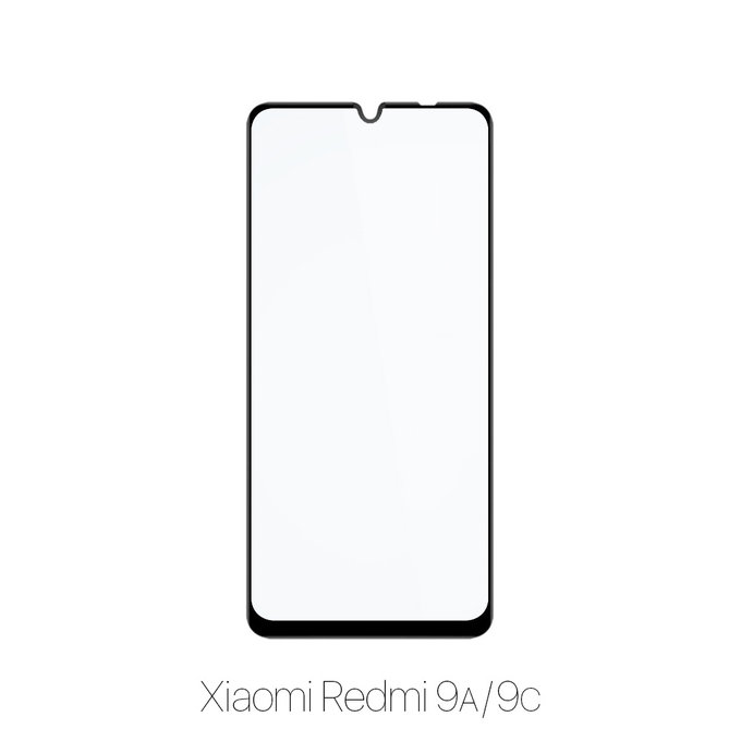 FixPremium FullCover Glass - Kaljeno Steklo za Xiaomi Redmi 9A in 9C