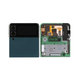 Samsung Galaxy Z Flip 3 F711B - LCD zaslon + steklo na dotik + okvir (zunanji) (Green) - GH97-26773C Genuine Service Pack