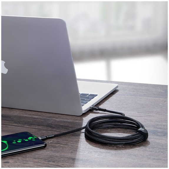 Baseus - USB-C / USB-C Kabel (2m), črna