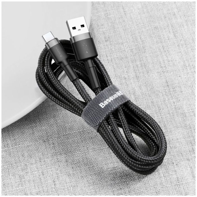 Baseus - USB-C / USB Kabel (0,5 m), črna