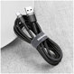Baseus - USB-C / USB Kabel (0,5 m), črna