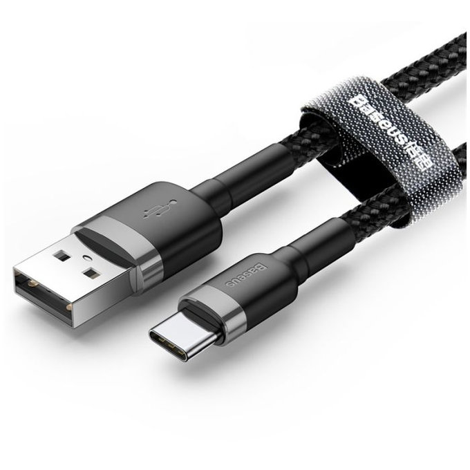 Baseus - USB-C / USB Kabel (2m), črna