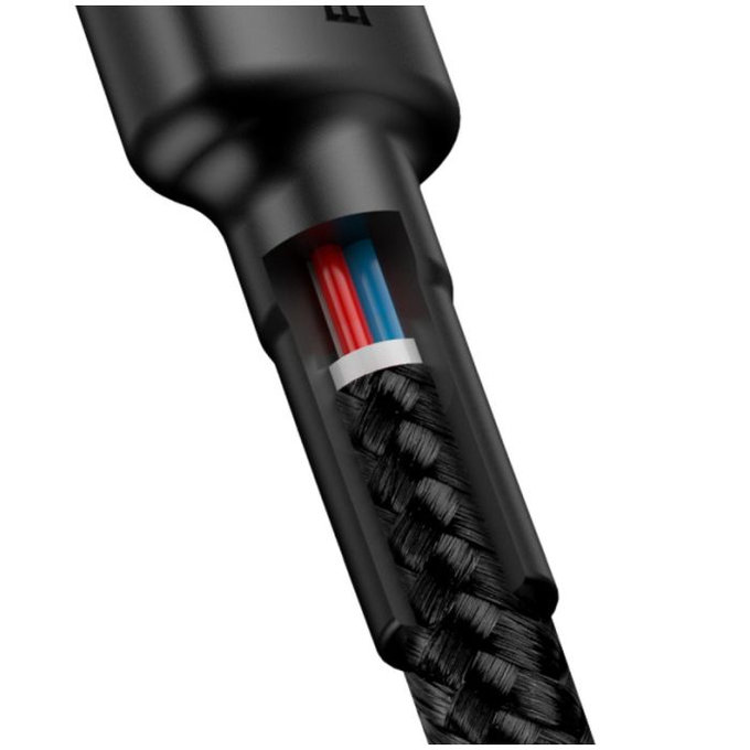 Baseus - USB-C / USB-C Kabel (2m), črna