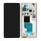 Motorola Edge 30 Pro XT2201 - LCD zaslon + steklo na dotik + okvir (Stardust White) - 5D68C20277 Genuine Service Pack