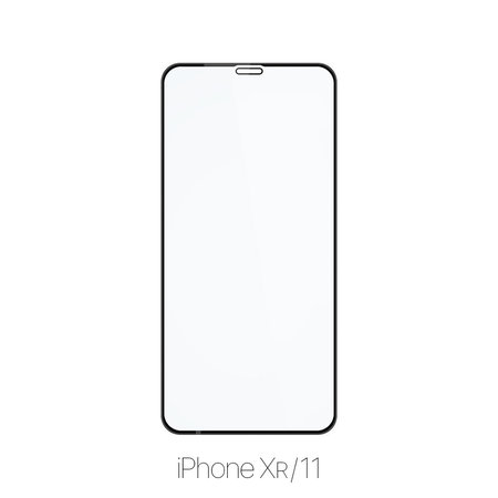 FixPremium FullCover Glass - Kaljeno Steklo za iPhone XR in 11