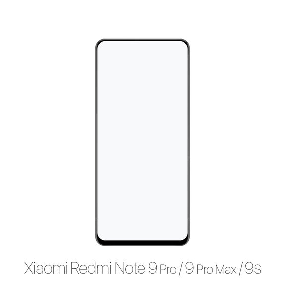 FixPremium FullCover Glass - Kaljeno Steklo za Xiaomi Redmi Note 9 Pro, 9 Pro Max in 9S