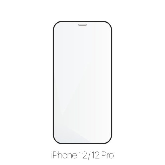 FixPremium FullCover Glass - Kaljeno Steklo za iPhone 12 in 12 Pro