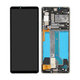 Sony Xperia 10 IV XQCC54 - LCD zaslon + steklo na dotik + okvir (White) - A5047174A Genuine Service Pack