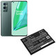 Baterija za OnePlus 9 Pro LE2121 LE2125, 2200mAh, Li-Pol, 7.4 V, BLP827, HQ