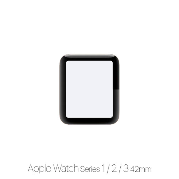 FixPremium Watch Protector - Pleksi steklo za Apple Watch 1, 2 in 3 (38mm)