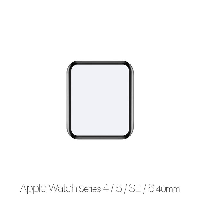 FixPremium Watch Protector - Pleksi steklo za Apple Watch 4, 5, 6, SE (1. gen) in SE (2. gen) (40mm)