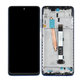 Xiaomi Poco X3 NFC - LCD zaslon + steklo na dotik + okvir (Cobalt Blue) TFT