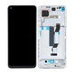 Xiaomi Mi 10T 5G M2007J3SY, Mi 10T Pro 5G M2007J3SG - LCD zaslon + steklo na dotik + okvir (Luna Silver) TFT