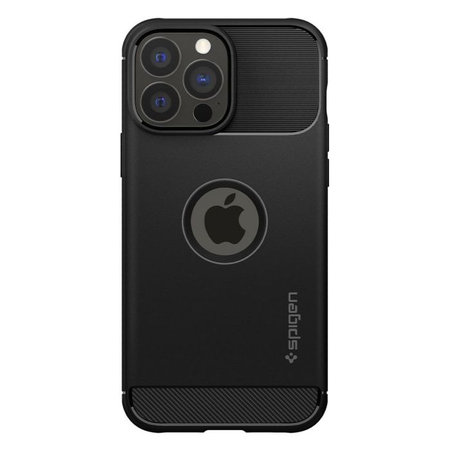 Spigen - Ovitek Rugged Armor za iPhone 13 Pro Max, črna