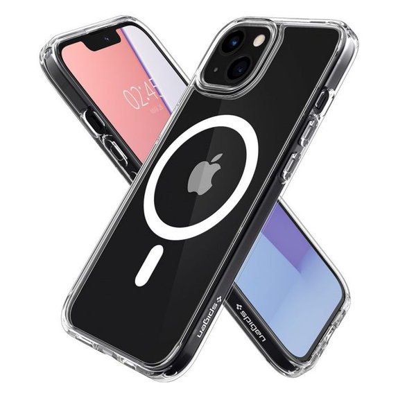 Spigen - Ovitek Ultra Hybrid z MagSafe za iPhone 13, bela