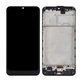 Samsung Galaxy M31 M315F - LCD zaslon + steklo na dotik + okvir (Space Black) TFT