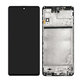 Samsung Galaxy M51 M515F - LCD zaslon + steklo na dotik + okvir (Celestial Black) OLED