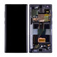 Samsung Galaxy Note 10 - LCD zaslon + steklo na dotik + okvir (Black) OLED