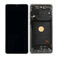 Samsung Galaxy Note 10 Lite N770F - LCD zaslon + steklo na dotik + okvir (Aura Black) TFT
