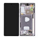 Samsung Galaxy Note 20 N980B - LCD zaslon + steklo na dotik + okvir (Black) OLED