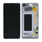 Samsung Galaxy S10 Plus G975F - LCD zaslon + steklo na dotik + okvir (Prism Black) OLED