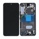 Samsung Galaxy S22 S901B - LCD zaslon + steklo na dotik + okvir (Phantom Black) OLED