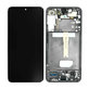 Samsung Galaxy S22 Plus S906B - LCD zaslon + steklo na dotik + okvir (Phantom Black) OLED