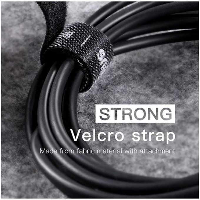 Baseus - Organizator Kablov - trak (3m), siva