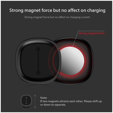 Baseus - Organizator Kablov - Držalo za 3 Kable, črna