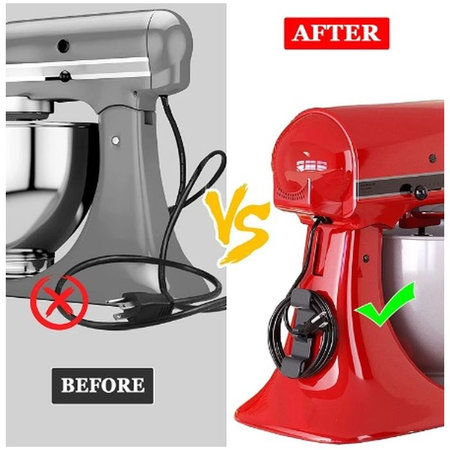 FixPremium - Organizator kablov - Ročaj - Komplet 3 kosov, črn