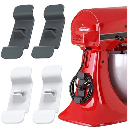 FixPremium - Organizator kablov - Ročaj - Komplet 3 kosov, prozoren