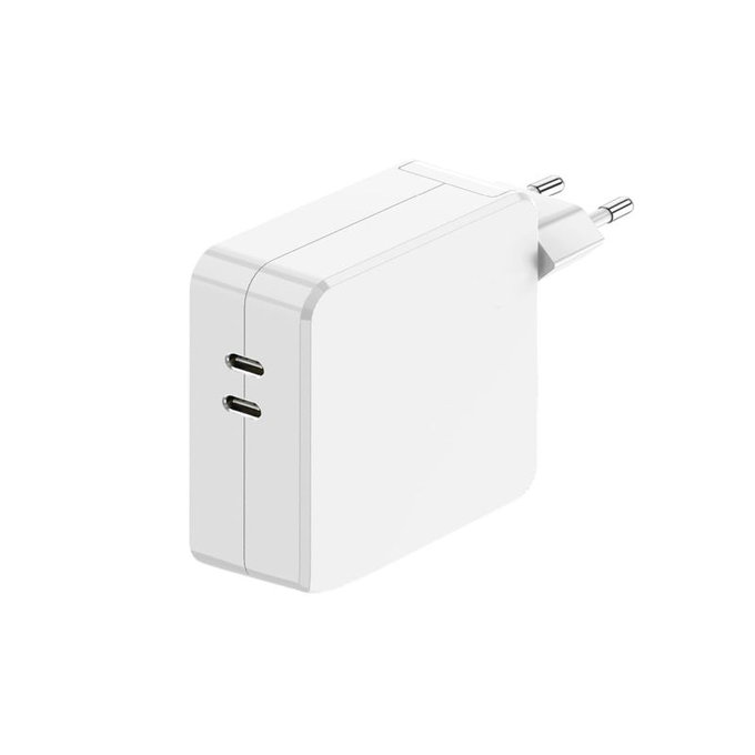 Dual USB-C polnilni adapter, 35W, združljiv z Apple
