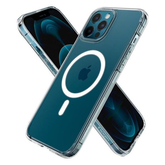 Spigen - Ovitek Ultra Hybrid z MagSafe za iPhone 12 Pro Max, bela