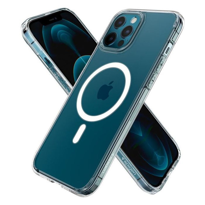 Spigen - Ovitek Ultra Hybrid z MagSafe za iPhone 12 Pro Max, bela