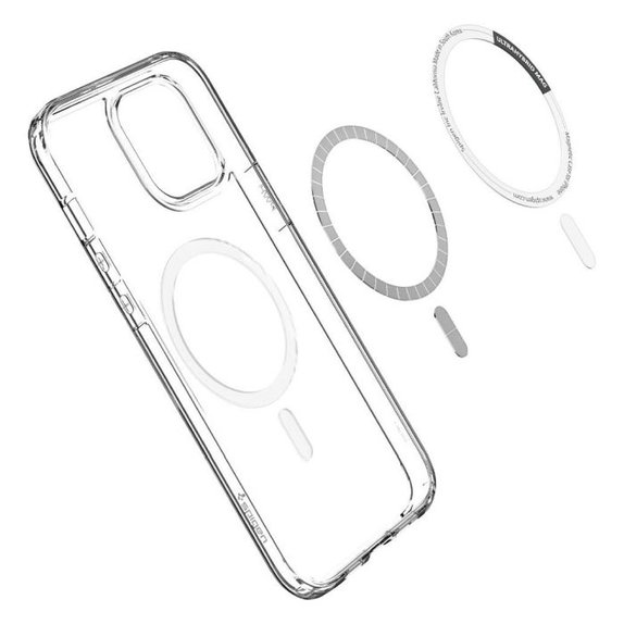 Spigen - Ovitek Ultra Hybrid z MagSafe za iPhone 12 Pro Max, bela