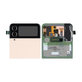 Samsung Galaxy Z Flip 4 F721B - LCD zaslon + steklo na dotik + okvir (zunanji) (Pink Gold) - GH97-27947C Genuine Service Pack