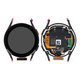 Samsung Galaxy Watch 5 40mm R900 - LCD zaslon + steklo na dotik + okvir (grafit) - GH82-30040A Genuine Service Pack
