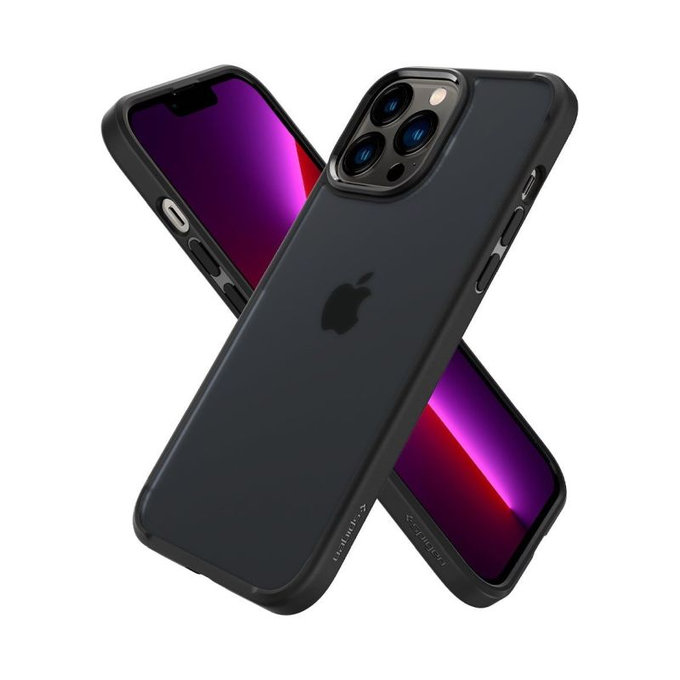 Spigen - Ovitek Ultra Hybrid za iPhone 13 Pro, Frost Black