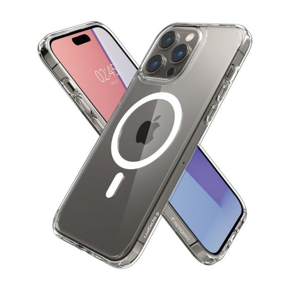 Spigen - Ovitek Ultra Hybrid z MagSafe za iPhone 14 Pro Max, bela