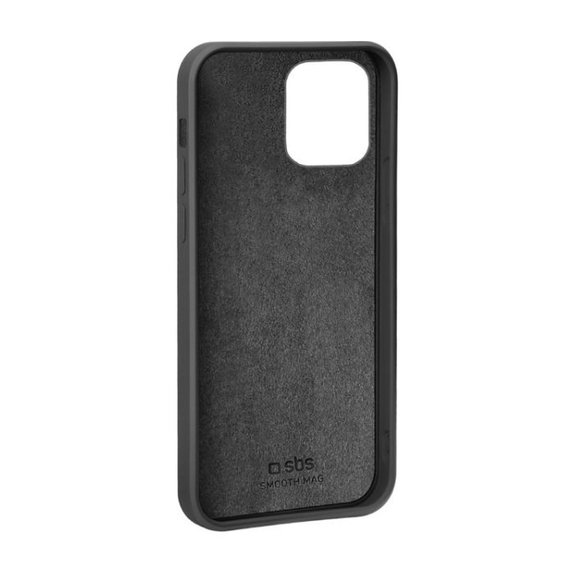 SBS - Ovitek Smooth Mag z MagSafe za iPhone 14, črn