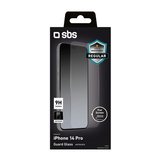 SBS - Tempered Glass za iPhone 14 Pro, prozorno