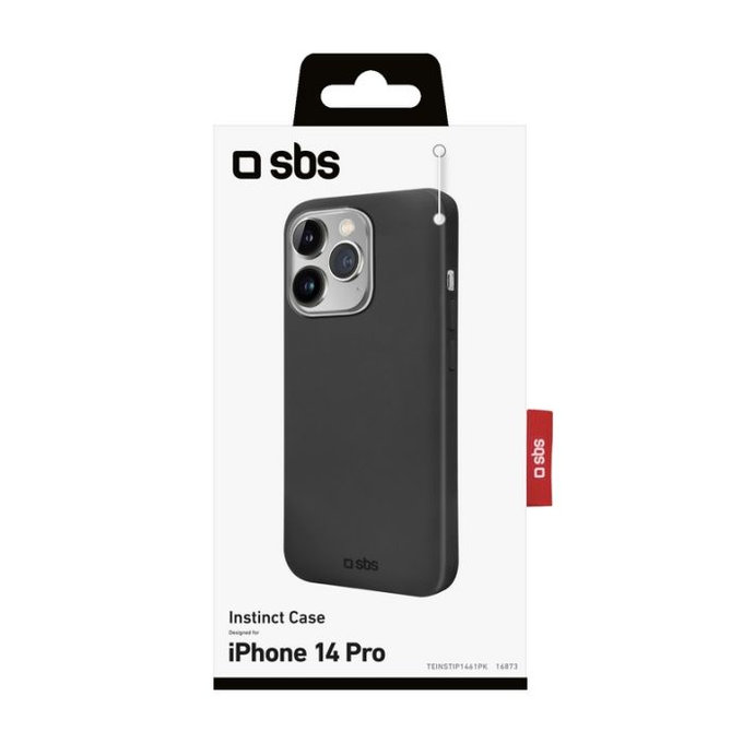 SBS - Ovitek Instinct za iPhone 14 Pro, črn