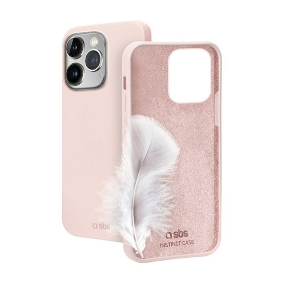 SBS - Ovitek Instinct za iPhone 14 Pro, roza