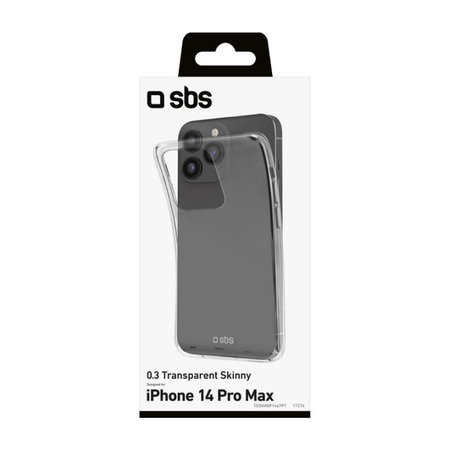 SBS - Ovitek Skinny za iPhone 14 Pro Max, prozoren