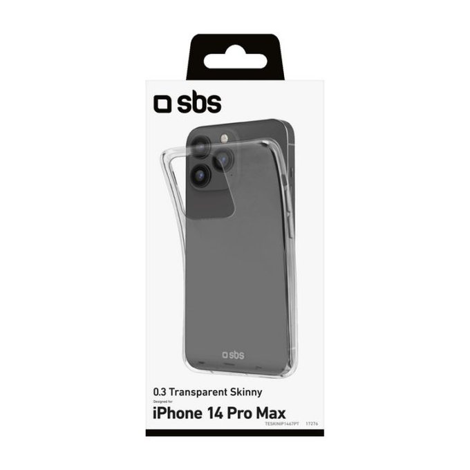 SBS - Ovitek Skinny za iPhone 14 Pro Max, prozoren