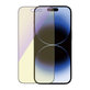 Kaljeno steklo UWF Anti-Bluelight AB z aplikatorjem za iPhone 14 Pro, Črna, PanzerGlass