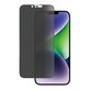Kaljeno steklo UWF Privacy AB z aplikatorjem za iPhone 14 Plus/13 Pro Max, Črna, PanzerGlass